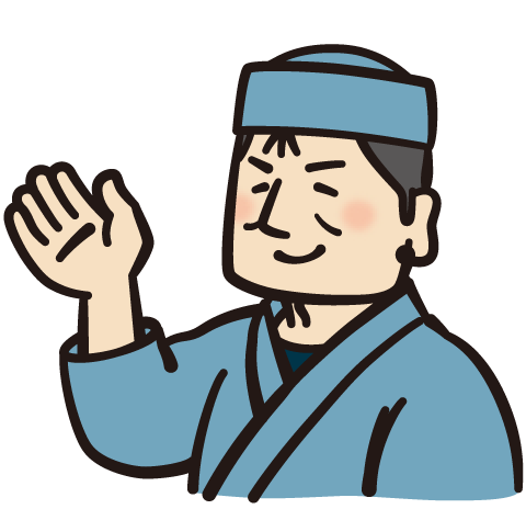 大将のイラスト１